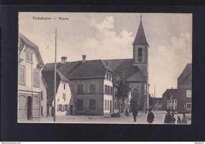 Frankreich France AK Habsheim Kirche