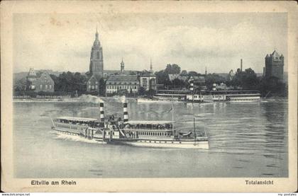 Eltville Schiffe Rhein