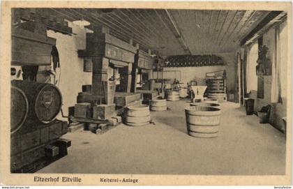 Eltzerhof Eltville - Kelterei Anlage