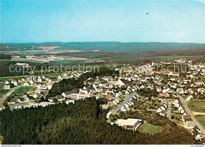 Emmelshausen Luftkurort Hunsrueck Fliegeraufnahme