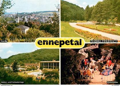 Ennepetal Panorama Voerde Freizeitpark Hulsenbecker Tal Hallen- und Freibadanlag