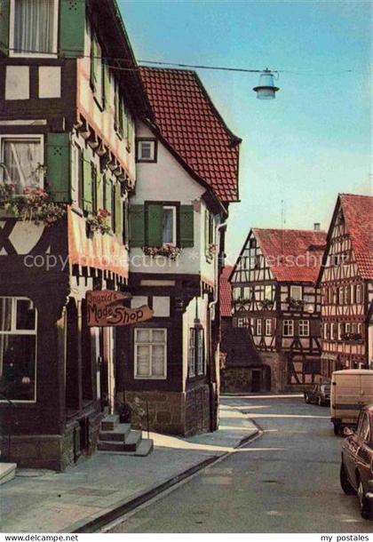 Eppingen St. Petersgasse Altstadt Fachwerkhaeuser