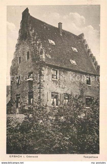 Erbach Odenwald Tempelhaus