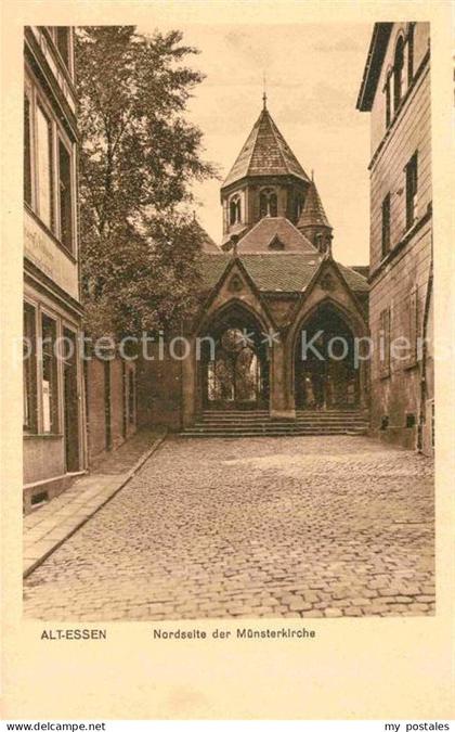 Essen Ruhr Alt Essen Muensterkirche