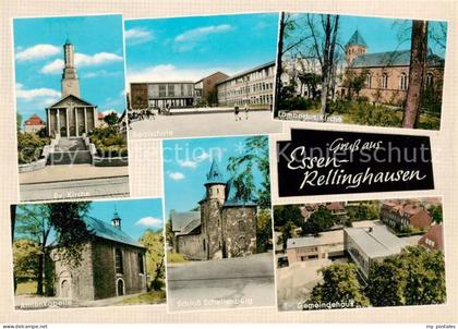 Rellinghausen Ev Kirche Realschule Lambertus Kirche Ahnenkapelle Schloss Schelle