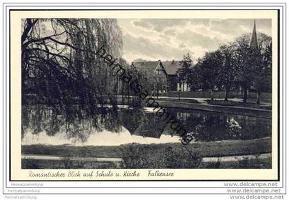 Falkensee - Kirche - Schule 30er Jahre