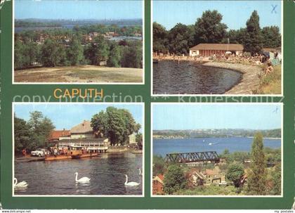 Caputh Blick vom Kraehenberg nach Potsdam Schwielowsee