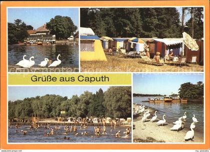Caputh Gaststaette Faehrhaus Campingplatz Strandbad