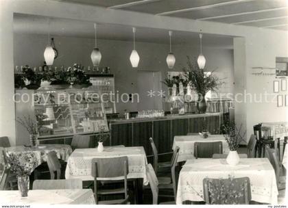 Caputh Gaststaette Strandbad Gastraum Theke