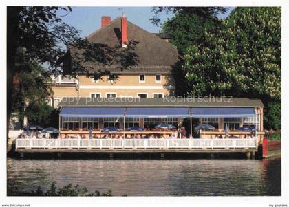 Caputh Schwielowsee Faehrhaus-Caputh Restaurant Terrasse See Kastanie Gaststaett