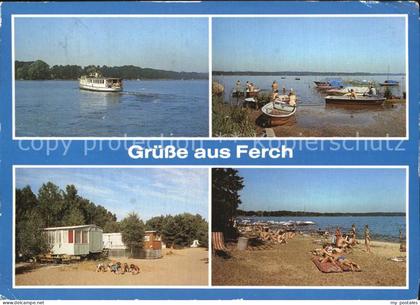 Ferch Dampfer Weisse Flotte Schwielowsee Bootsliegeplatz Campingplatz