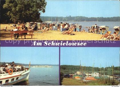 Ferch Schwielowsee Strandbad Seglerhafen Weisse Flotte