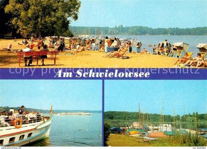 Ferch Strandbad Anlegestelle Weisse Flotte Seglerhafen Schwielowsee