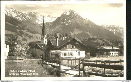 Fischen Allgaeu Fischen i. Allgaeu