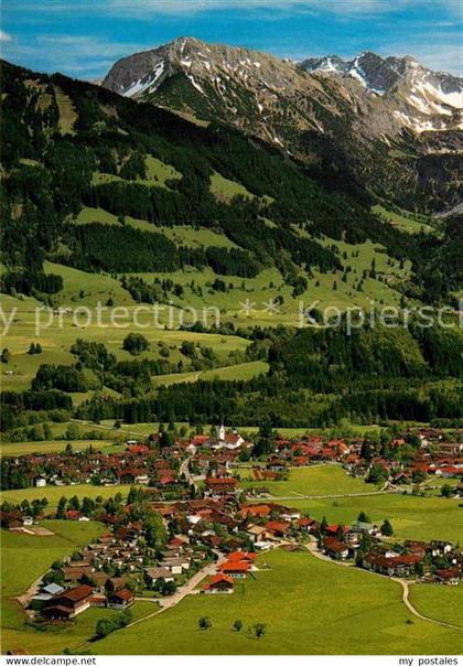 Fischen Allgaeu Fliegeraufnahme