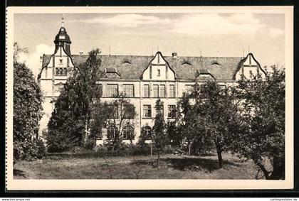 AK Flöha, Partie an der Mittelschule