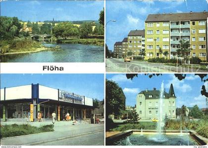 Floeha An der Floeha Leninstr Konsum Bekleidungshaus Rathaus Fontaene