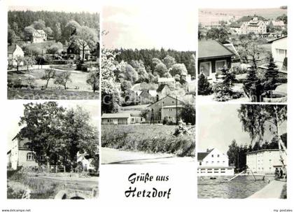 Hetzdorf Floeha Schwimmbad Ortsansichten