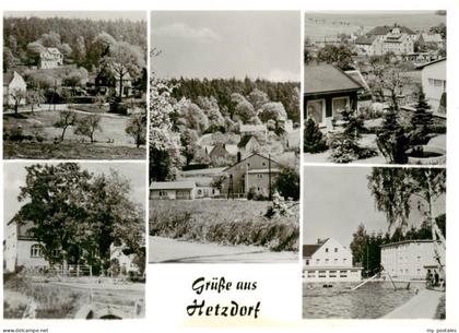 Hetzdorf Floeha Teilansichten Freibad