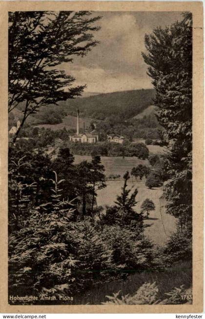 Hohenfichte Erzgebirge, Flöha