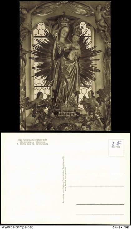 Ansichtskarte Forchheim (Oberfranken) Marienkapelle Madonna 1960