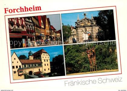 Forchheim Oberfranken Altstadt Burg Denkmal Nuernberger Tor