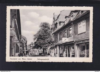 Dt. Reich AK Frankfurt Höchst Bolongarostrasse