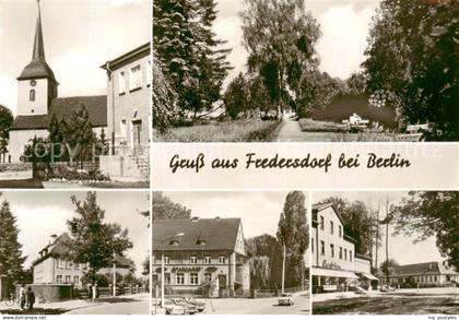 Fredersdorf Berlin Kirche Park Sparkasse Centrum