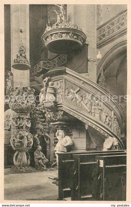 Freiberg Sachsen Domkanzel