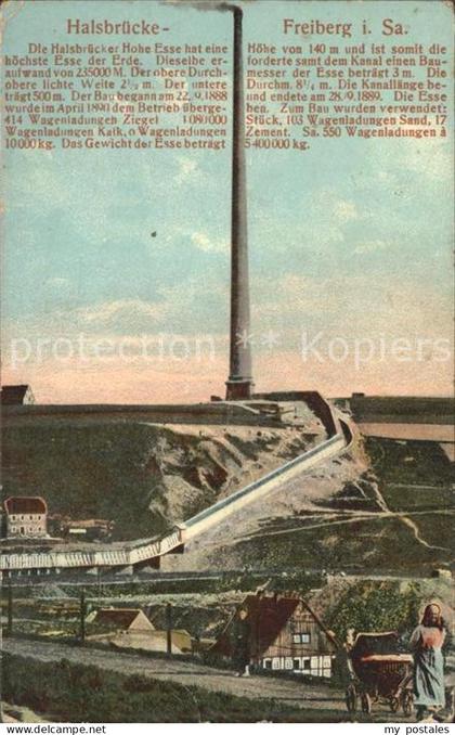 Freiberg Sachsen Halsbruecke