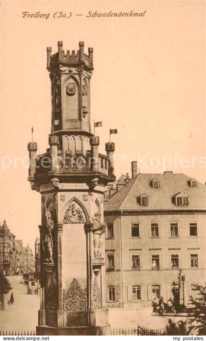 Freiberg  Sachsen Schwedendenkmal