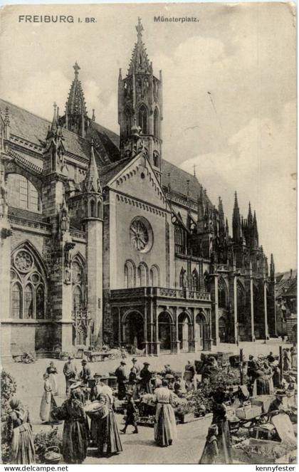Freiburg - Münsterplatz