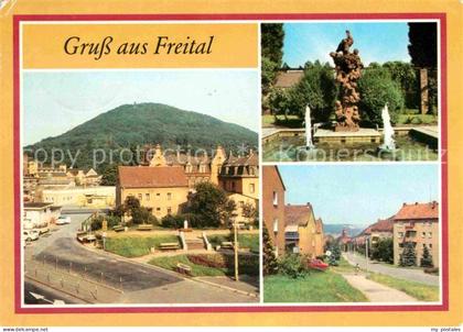 Freital Storchenbrunnen Wilhelm Pieck Strasse