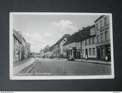 FRIESACK , Strasse   , schöne Karte um 1940