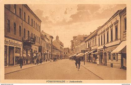 Deutschalnd - FÜRSTENWALDE (BB) Junkerstraße - Deutsches Bekleidunghaus -  Carl Albrecht