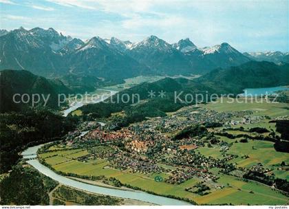 Fuessen Allgaeu Fliegeraufnahme