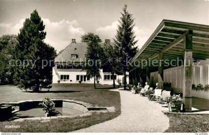 Fuessen Allgaeu Kurpark