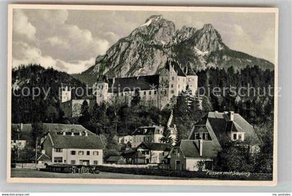 Fuessen Allgaeu Saeuling