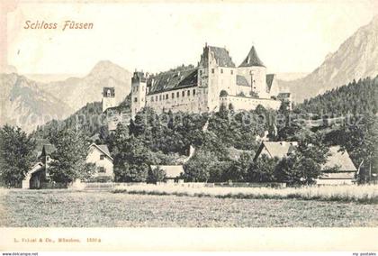 Fuessen Allgaeu Schloss Fuessen