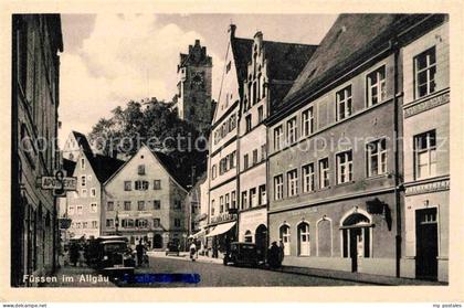 Fuessen Allgaeu Stadtansicht
