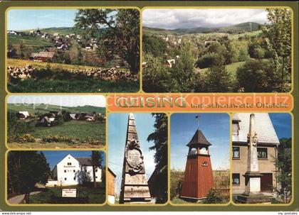 Geising Erzgebirge Fuerstenau Geising Loewenhain Gedenksaeule Glockenturm