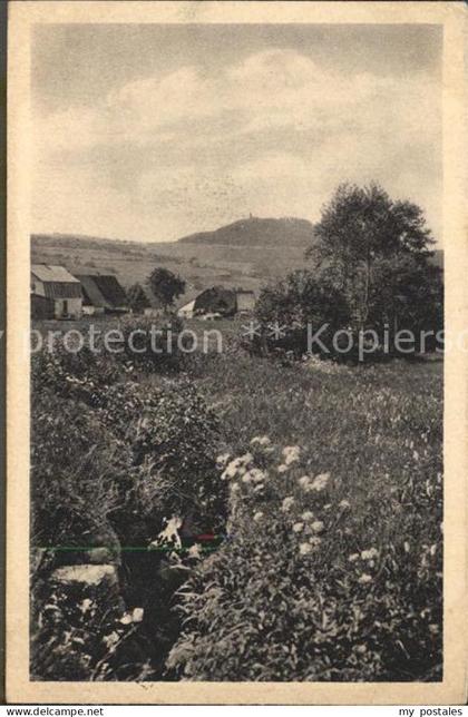 Geising Erzgebirge Landschaftspanorama