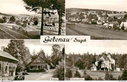 Gelenau Erzgebirge Panorama Waldhof Genesungsheim