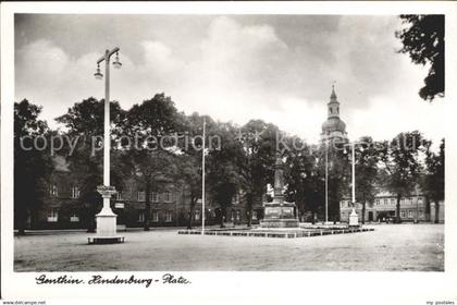 Genthin Hindenburgplatz Monument