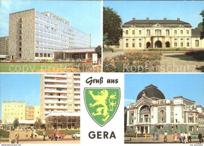 Gera Interhotel Gera Kunstgalerie Buehnen der Stadt