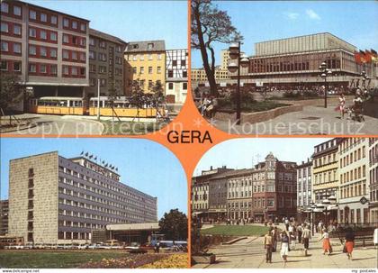 Gera Leumnitzer Tor Haus der Kultur Interhotel Gera
