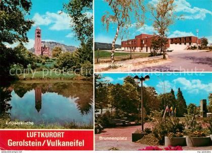 Gerolstein Erloeserkirche Jugendherberge Brunnenplatz