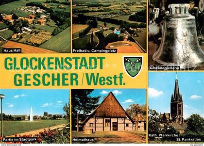Gescher Haus Hall Freibad und Campingplatz Glockengiesserei Heimathaus Stadtpark
