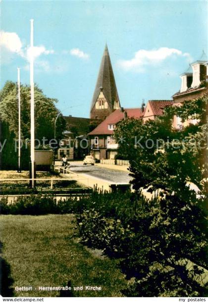 Gettorf Herrenstrasse und Kirche