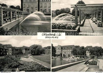 Gladbeck Jovy Platz Wasserspiele